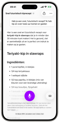 Mesh Gradients application screenshot. The screenshot displays one of the beautiful gradients that can be created with Mesh Gradients on iPhone